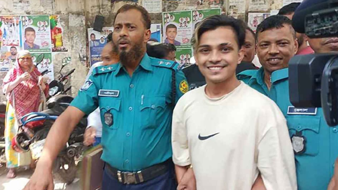 টিকটকার প্রিন্স মামুন আবারও গ্রেপ্তার